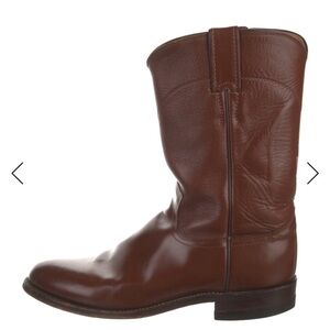 Justin Boots Rich Brown Western Boots